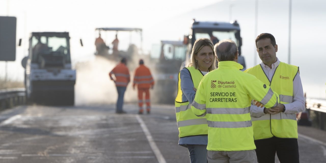 La Diputació de Castelló arranca 2026 amb obres en tres carreteres i ultima la licitació de millores a Les Useres, Benassal, Forcall i La Mata