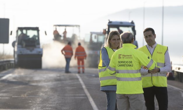 La Diputació de Castelló arranca 2026 amb obres en tres carreteres i ultima la licitació de millores a Les Useres, Benassal, Forcall i La Mata