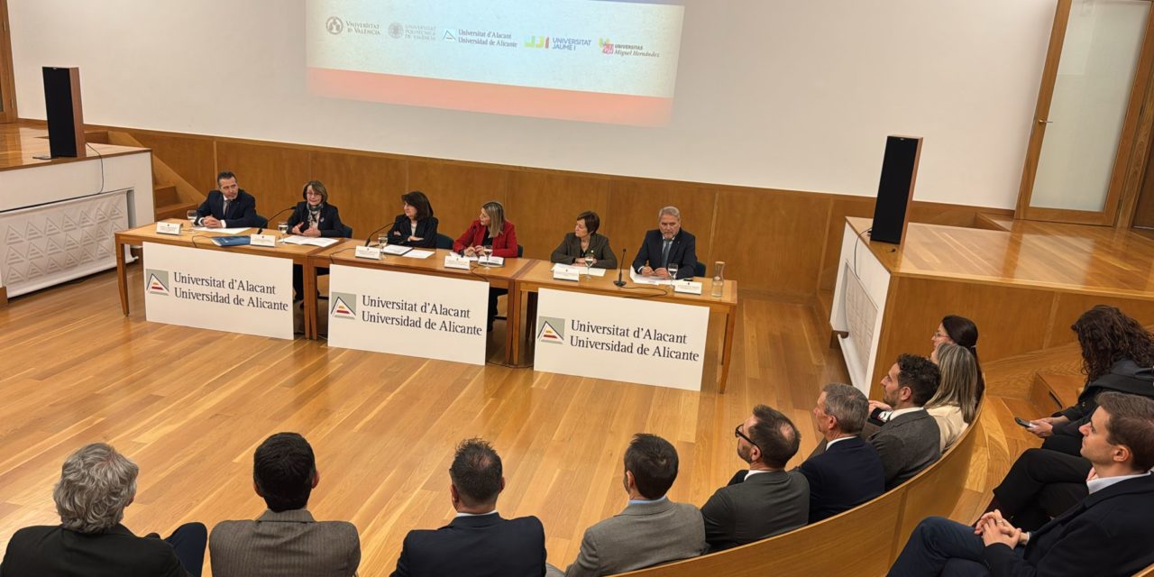 La rectora de la UA pren el relleu a Eva Alcón al capdavant de les universitats públiques valencianes