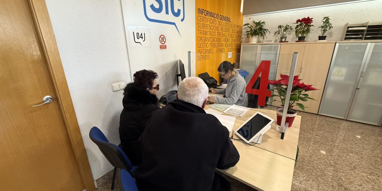 El Servei d’Informació Ciutadana (SIC) de l’Ajuntament de Benicàssim atén més de 20.000 persones de manera presencial en 2025