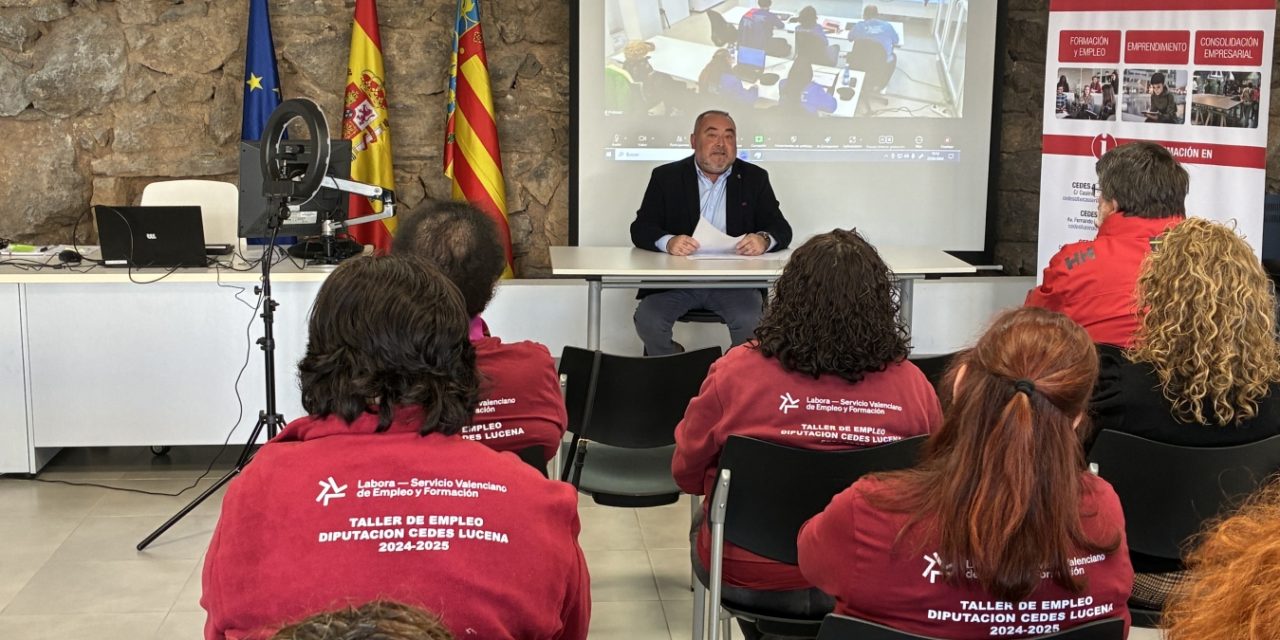 La Diputació de Castelló impulsa l’ocupació i genera oportunitats laborals en el món rural a través dels Tallers d’Ocupació en els centres CEDES