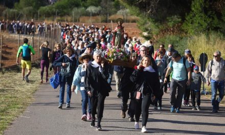 La romeria de Santa Àgueda reuneix a centenars de veïns