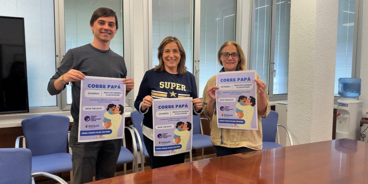Benicàssim celebrarà la ‘Corre Papà’ el 22 de març amb música, regals i activitats infantils