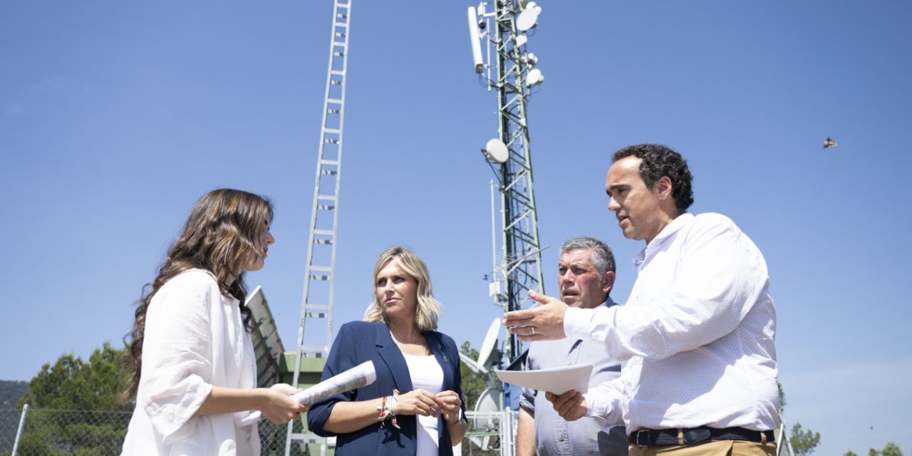 La Diputació de Castelló contribuïx a la millora del senyal de la televisió en municipis de menys de 5.000 habitants