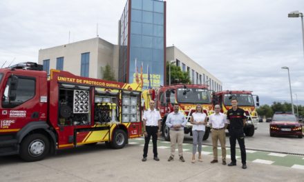 La Diputació de Castelló reforça la flota de vehicles i el personal del Consorci Provincial de Bombers per a continuar millorant la capacitat de resposta