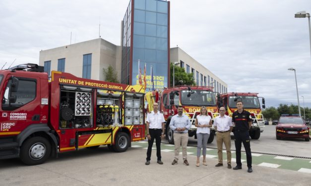 La Diputació de Castelló reforça la flota de vehicles i el personal del Consorci Provincial de Bombers per a continuar millorant la capacitat de resposta