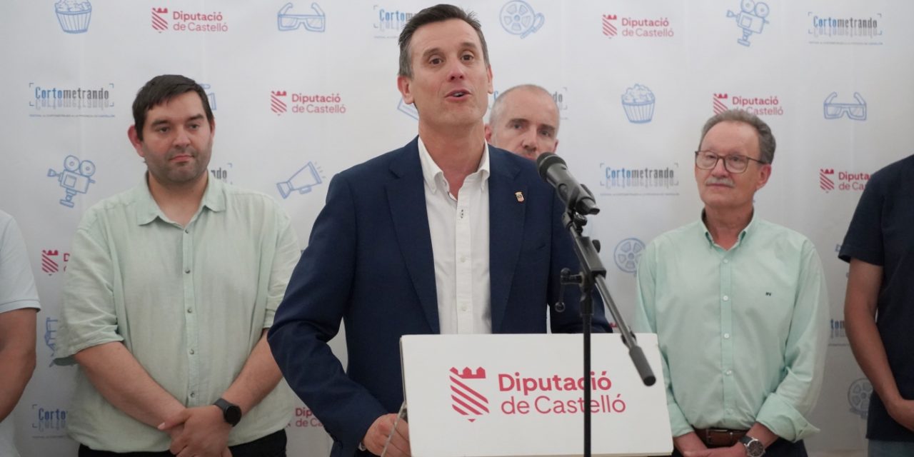 La Diputació de Castelló transformarà cinc municipis en escenaris cinematogràfics amb la XIV edició del Festival de Curtmetratges ‘Cortometrando’