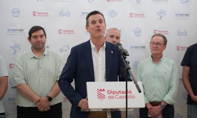 La Diputació de Castelló transformarà cinc municipis en escenaris cinematogràfics amb la XIV edició del Festival de Curtmetratges ‘Cortometrando’