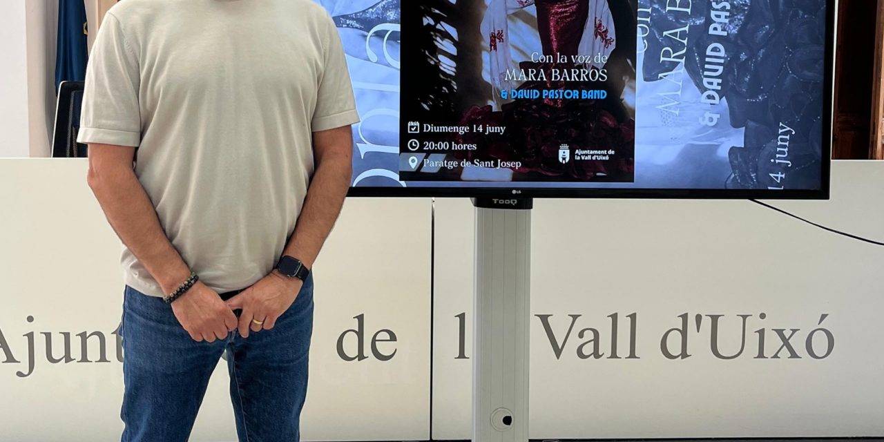Mara Barros porta la veu al Paratge de Sant Josep de la Vall amb l’espectacle Copla in Blue