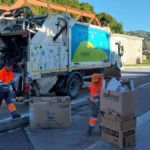 Benicàssim aconseguix els 116 negocis adherits al servei d’arreplegada porta a porta de cartó comercial